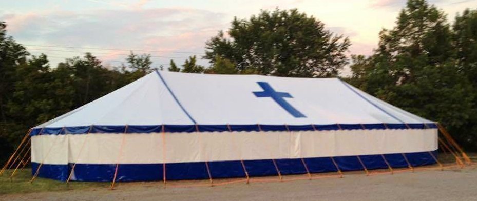 Tent revival where ministry began